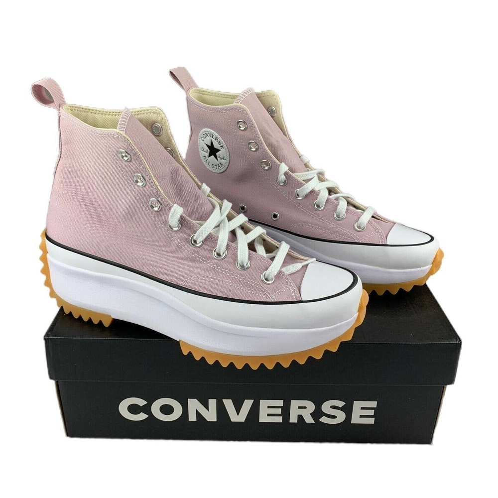 Converse Run Star Hike High Top Platform Shoes Pink Himalayan Salt 171668C 10.5 - Picture 3 of 7